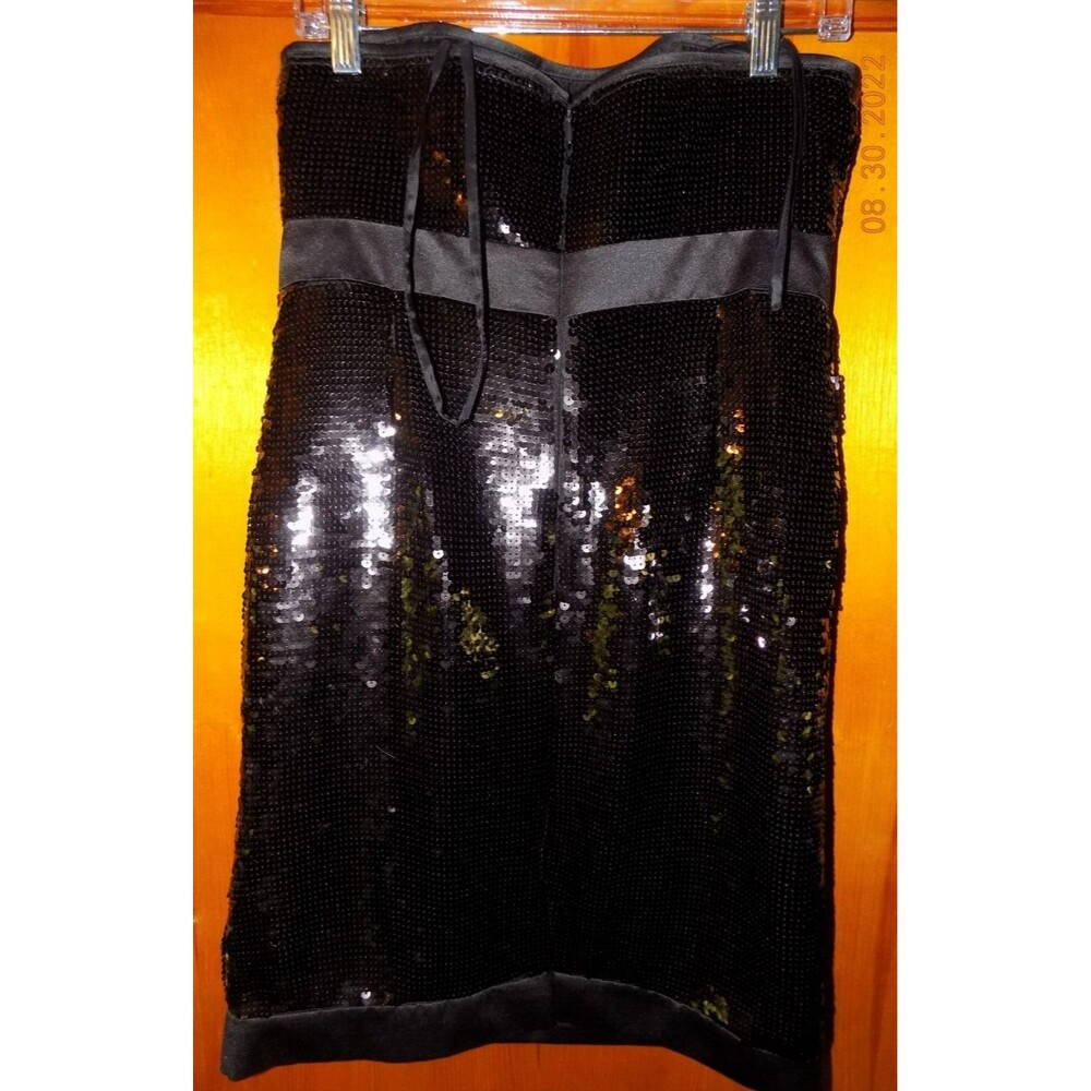 New Tahari Arthur Levine black dress size 8